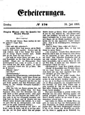 Erheiterungen (Aschaffenburger Zeitung) Dienstag 26. Juli 1853