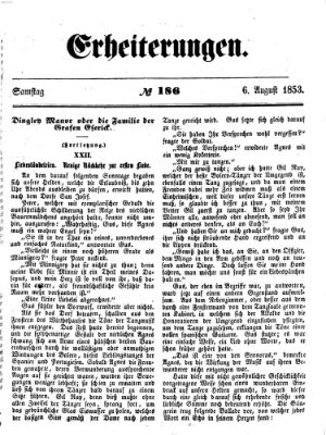 Erheiterungen (Aschaffenburger Zeitung) Samstag 6. August 1853