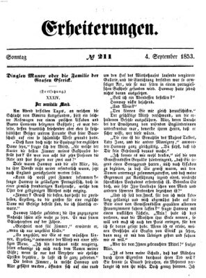 Erheiterungen (Aschaffenburger Zeitung) Sonntag 4. September 1853