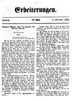 Erheiterungen (Aschaffenburger Zeitung) Mittwoch 2. November 1853