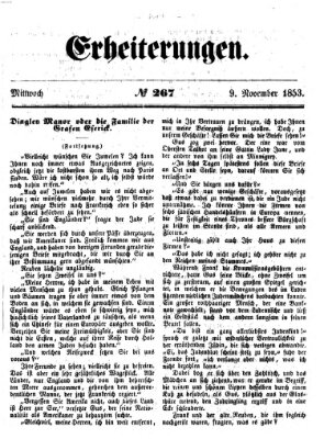 Erheiterungen (Aschaffenburger Zeitung) Mittwoch 9. November 1853