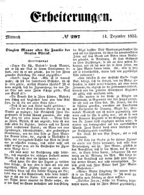 Erheiterungen (Aschaffenburger Zeitung) Mittwoch 14. Dezember 1853