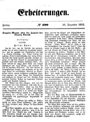 Erheiterungen (Aschaffenburger Zeitung) Freitag 16. Dezember 1853