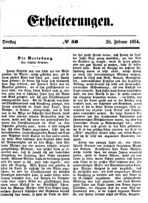 Erheiterungen (Aschaffenburger Zeitung) Dienstag 28. Februar 1854