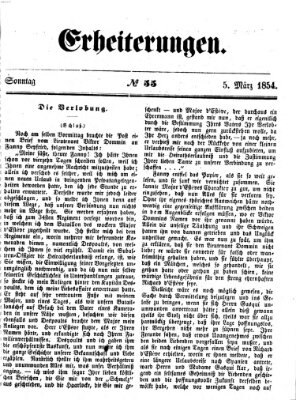 Erheiterungen (Aschaffenburger Zeitung) Sonntag 5. März 1854