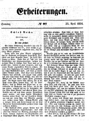 Erheiterungen (Aschaffenburger Zeitung) Sonntag 23. April 1854