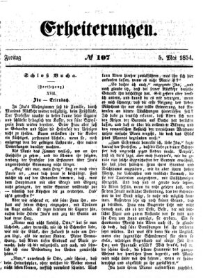 Erheiterungen (Aschaffenburger Zeitung) Freitag 5. Mai 1854