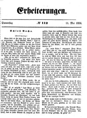 Erheiterungen (Aschaffenburger Zeitung) Donnerstag 11. Mai 1854