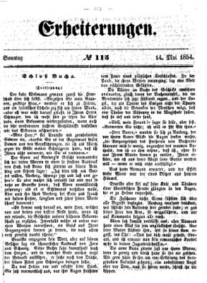 Erheiterungen (Aschaffenburger Zeitung) Sonntag 14. Mai 1854