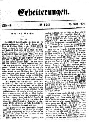 Erheiterungen (Aschaffenburger Zeitung) Mittwoch 24. Mai 1854