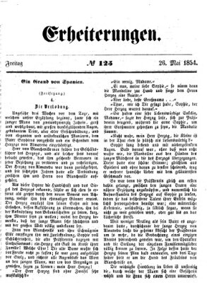 Erheiterungen (Aschaffenburger Zeitung) Freitag 26. Mai 1854