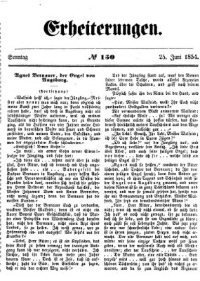 Erheiterungen (Aschaffenburger Zeitung) Sonntag 25. Juni 1854