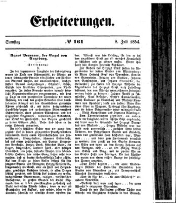 Erheiterungen (Aschaffenburger Zeitung) Samstag 8. Juli 1854