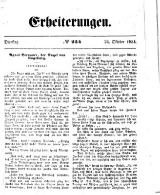 Erheiterungen (Aschaffenburger Zeitung) Dienstag 24. Oktober 1854