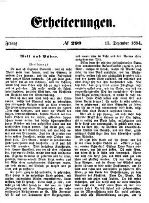 Erheiterungen (Aschaffenburger Zeitung) Freitag 15. Dezember 1854