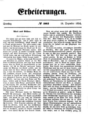 Erheiterungen (Aschaffenburger Zeitung) Dienstag 19. Dezember 1854