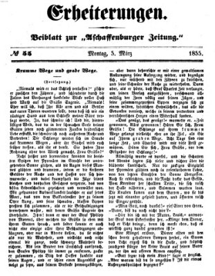 Erheiterungen (Aschaffenburger Zeitung) Montag 5. März 1855