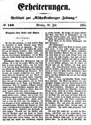 Erheiterungen (Aschaffenburger Zeitung) Montag 30. Juli 1855