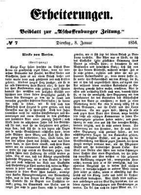 Erheiterungen (Aschaffenburger Zeitung) Dienstag 8. Januar 1856