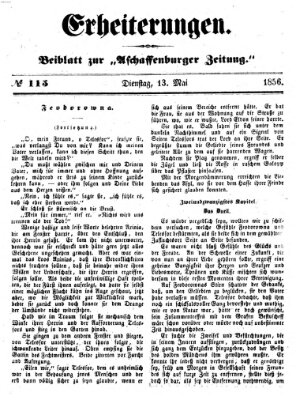 Erheiterungen (Aschaffenburger Zeitung) Dienstag 13. Mai 1856