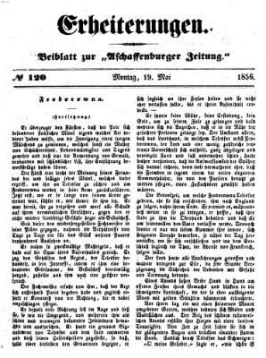 Erheiterungen (Aschaffenburger Zeitung) Montag 19. Mai 1856