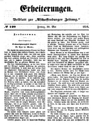 Erheiterungen (Aschaffenburger Zeitung) Freitag 30. Mai 1856