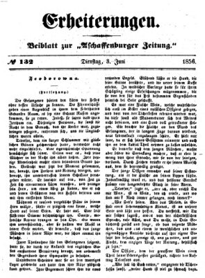 Erheiterungen (Aschaffenburger Zeitung) Dienstag 3. Juni 1856