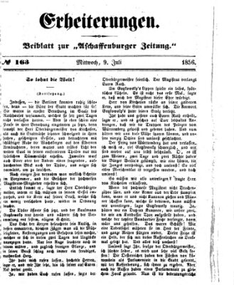 Erheiterungen (Aschaffenburger Zeitung) Mittwoch 9. Juli 1856