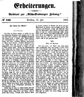 Erheiterungen (Aschaffenburger Zeitung) Samstag 12. Juli 1856