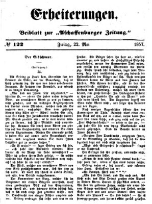 Erheiterungen (Aschaffenburger Zeitung) Freitag 22. Mai 1857