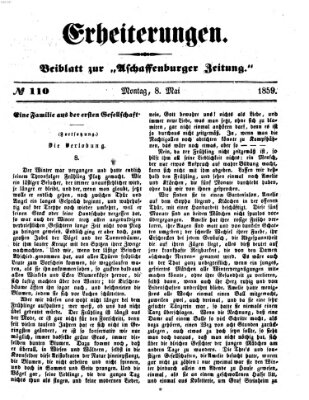 Erheiterungen (Aschaffenburger Zeitung) Sonntag 8. Mai 1859