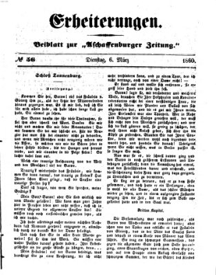 Erheiterungen (Aschaffenburger Zeitung) Dienstag 6. März 1860