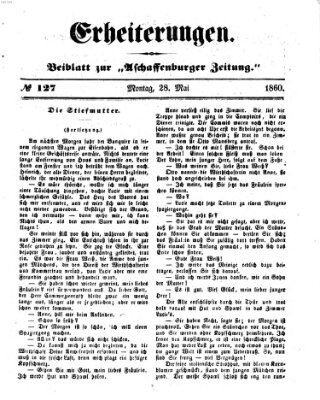 Erheiterungen (Aschaffenburger Zeitung) Montag 28. Mai 1860