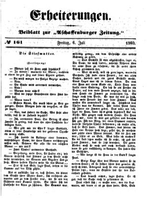 Erheiterungen (Aschaffenburger Zeitung) Freitag 6. Juli 1860