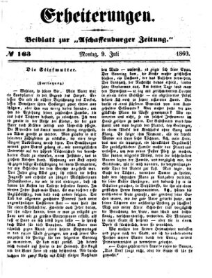 Erheiterungen (Aschaffenburger Zeitung) Montag 9. Juli 1860