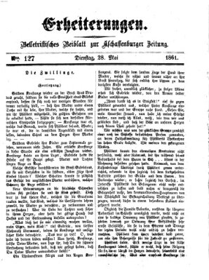 Erheiterungen (Aschaffenburger Zeitung) Dienstag 28. Mai 1861