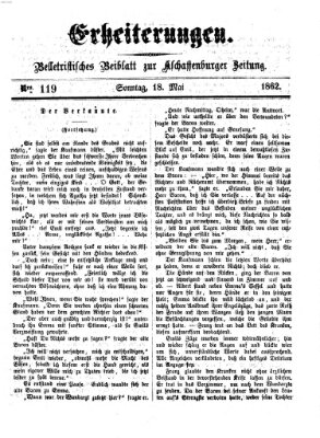 Erheiterungen (Aschaffenburger Zeitung) Sonntag 18. Mai 1862