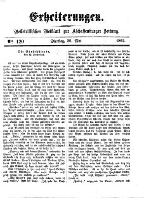 Erheiterungen (Aschaffenburger Zeitung) Dienstag 20. Mai 1862