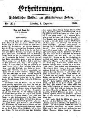 Erheiterungen (Aschaffenburger Zeitung) Dienstag 9. Dezember 1862