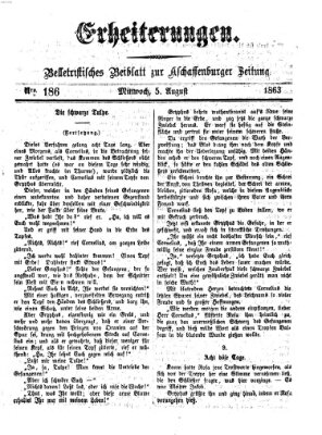 Erheiterungen (Aschaffenburger Zeitung) Mittwoch 5. August 1863