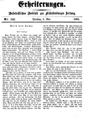 Erheiterungen (Aschaffenburger Zeitung) Dienstag 3. Mai 1864