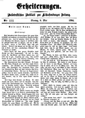 Erheiterungen (Aschaffenburger Zeitung) Montag 9. Mai 1864