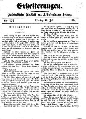 Erheiterungen (Aschaffenburger Zeitung) Dienstag 19. Juli 1864