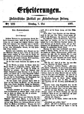 Erheiterungen (Aschaffenburger Zeitung) Dienstag 7. Mai 1867