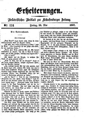 Erheiterungen (Aschaffenburger Zeitung) Freitag 24. Mai 1867