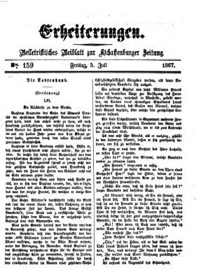 Erheiterungen (Aschaffenburger Zeitung) Freitag 5. Juli 1867
