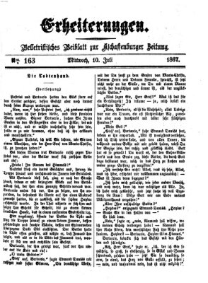 Erheiterungen (Aschaffenburger Zeitung) Mittwoch 10. Juli 1867