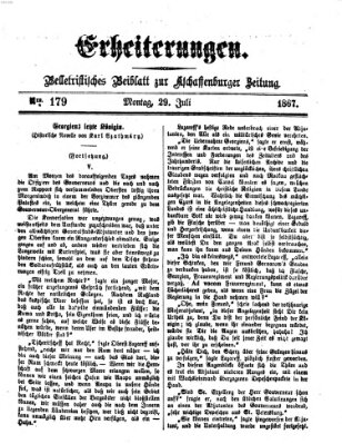 Erheiterungen (Aschaffenburger Zeitung) Montag 29. Juli 1867