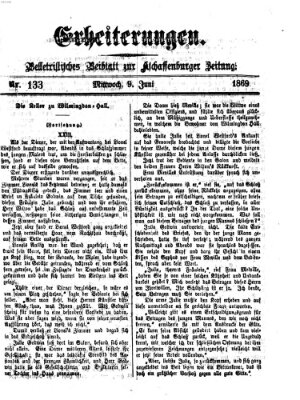 Erheiterungen (Aschaffenburger Zeitung) Mittwoch 9. Juni 1869