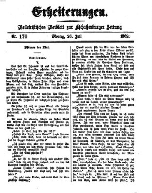 Erheiterungen (Aschaffenburger Zeitung) Montag 26. Juli 1869